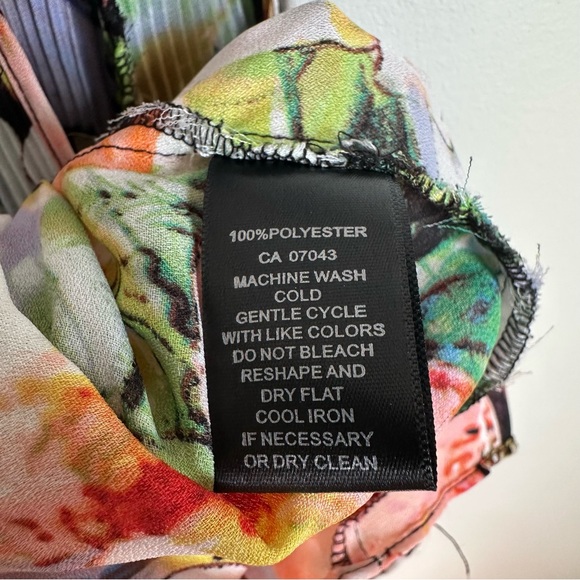 Flower Print Cold Shoulder Spence Blouse in size US L - Picture 7 of 7